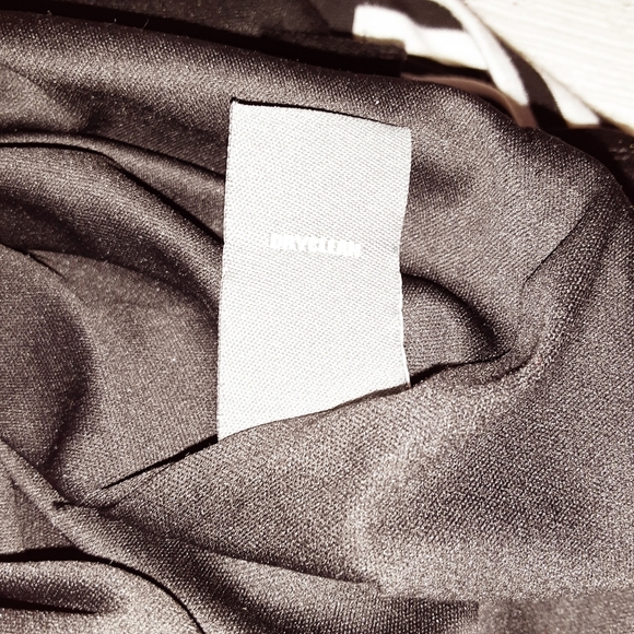 Black/Cream Striped Donna Ricco Dress - Picture 9 of 10